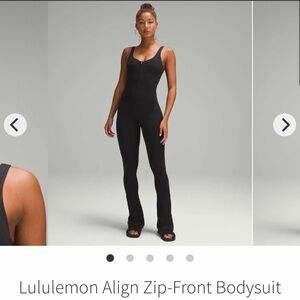 Lululemon Align Zip-Front Bodysuit 25”